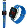 Sonic The Hedgehog Sonic II Orologio Da Polso Bambini Giocattolo Digitale Led Originale Logo Watch