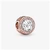 Pandora Charm Pandora Gioiello Scintillante 781725CZ Ciondolo Lega Oro rosa Zirconi