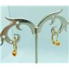 Produzione Orafa Aretina ORECCHINI CUORE ❤️❤️ ORO AREZZO GIALLO 18KT 750 CERCHIO CERCHIETTO DONNA BAMBINA