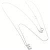 Bliss Collana Bliss Joy Letter E 20090530 Necklace Oro Bianco 9 Kt Diamante