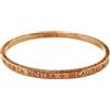 Amen BRACCIALE RIGIDO AMEN SCHIAVA BRPNR ROSATO CON PREGHIERA PADRE NOSTRO INCISA M