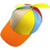 Divertente berretto da baseball con cappello a elica, cappelli per costumi per