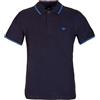 P. CLUB Polo Uomo Manica Corta Maglietta Taglie Forti T-shirt Cotone Maglia 3XL 4XL 5XL