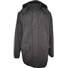 Vanzer Giubbotto uomo taglie forti giaccone 3xl 4xl impermeabile giubbino elegante nero