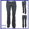 diesel jeans da donna pantaloni a zampa vita bassa elasticizzati bootcut w 30 31