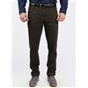 Wampum Pantaloni jeans da uomo invernali elasticizzati taglie forti 58 fustagno cotone