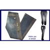 Meltin'pot meltin pot jeans da uomo a zampa bootcut pantaloni gamba larga 40 48 w34 svasati