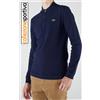 Lacoste POLO LACOSTE MANICA LUNGA SLIM FIT PETIT PIQUÈ - cod.PH4013-00-001 col.blu