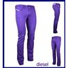 diesel pantaloni jeans donna elasticizzati vita bassa gamba dritta a zampa 25 27