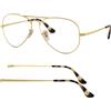 Ray-Ban Aste di ricambio Ray Ban Aviator Occhiali da vista Asta Rayban ricambi Rb 6489