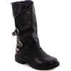 Stivali donna biker boots fibbie anfibi motociclista scarpe casual TOOCOOL G620