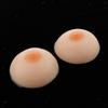 1 Paio Seni al Silicone Protesi Tette Finte Adesivo Per Trans Cosplay