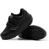 jomix SCARPE DONNA da GINNASTICA SNEAKERS Strappo ZEPPA BASCULANTE DIMAGRANTE nere