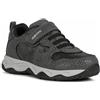GEOX RESPIRA CALCO scarpe bambino bambina ragazza sneakers pelle lacci strappo