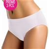 Intimidea 3 Slip donna Intimidea Midi in microfibra invisibile senza cuciture art 310283