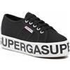 Superga Scarpe Donna Superga 2790 COTW Outsole Lettering Platform. Colore Bianco o Nero