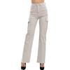 TooCool Jeans donna pantaloni vita alta cargo tasconi casual TOOCOOL WH15