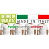 Intimo di Qualità ★ 4 MAGLIE INTERNE UOMO MANICA CORTA PESANTI IN MISTO LANA 80% MADE IN ITALY ★