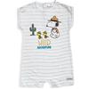 Peanuts Body neonato mezze maniche Snoopy tutina bimbo Peanuts in cotone BIO 5491