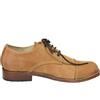 KJORE PROJECT scarpa uomo nabuk cuoio mod BROWN STRING 100% pelle MADE IN ITALY