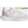 adidas SCARPE BAMBINO/BAMBINA ADIDAS ORIGINALS RETROPY F2 EL I - FX5241 col.bianco/rosa