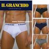 Il Granchio 3 Slip uomo Il Granchio in cotone elasticizzato con elastico loggato art GS100