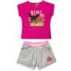ACAMAR Films Pigiama corto bambina Bing completo t-shirt e pantaloncino in cotone 5202