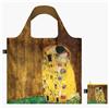 LOQI Borsa RICHIUDIBILE LOQI IL BACIO GUSTAV KLIMT shopping spesa viaggio spiaggia