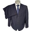 Confitalia Abito uomo Confitalia, blu a righe Drop 0 calibrato conformato, sconto 70%.