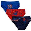 Marvel Slip Marvel Spiderman 3 pezzi ufficiale bambino shorties mutandine intimo 5588