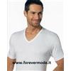 Nottingham 3 T-shirt uomo Nottingham manica corta con scollo V in cotone mercerizzato T41VC