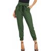 Pantaloni donna fiocco vita alta slim fit eleganti matita cintura TOOCOOL JM-698