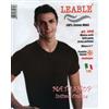 Leable 3 T-Shirt LEABLE 1419 Maglia Mezza Manica Collo V 100% Cotone Makò Sanitario