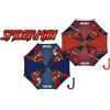 OMBRELLO PIOGGIA AUTOMATICO SPIDER MAN X BAMBINI SCUOLA ART 5613