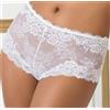 SieLei Slip culotte donna SieLei in pizzo elasticizzato dal motivo floreale art 2459