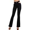 TooCool Jeans donna zampa campana flare oblò catena aderenti pantaloni TOOCOOL SA6251