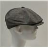 Made in Italy BERRETTO PEAKY BLINDERS PRINCIPE DI GALLES GRIGIO COTONE MADE IN ITALY mis, 54