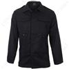 Tedesco Vecchio Stile Fustagno Field Jacket - Nero 100% Cotone Esercito Militare