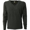 Maglia uomo scollo a V slim KAOS mod DINT052 85% cotone 15% cashmere
