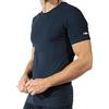 FILA 3 T-Shirt uomo Fila manica corta girocollo in cotone aderente con logo - FU5231G