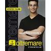 Oltremare 4 T-shirt uomo Oltremare manica corta con scollo V ampio in caldo cotone art 725