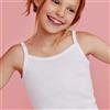 Ellepi 3 Canottiere da bambina Ellepi spalla stretta in jersey di puro cotone art 8228
