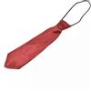CRAVATTA BAMBINO ELEGANTE ROSSO O NERO CON ELASTICO GIÀ IN ITALIA FESTA BIMBO