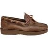 ICON LAB mocassino da barca uomo cognac art. 2015 cuoio ingrassato MADE IN ITALY