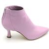 Ovye AT480 stivaletto pelle glicine cerniera posteriore tacco 9cm T