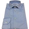BRANCACCIO camicia uomo celeste 100% cotone AB60705