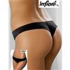 Infiore 2 Slip brasiliana da donna Infiore in microfibra senza cuciture dietro art 2104