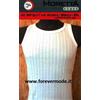 Moretta 3 Canottiere uomo Moretta a spalla larga in morbido cotone scarto ago art 80