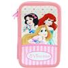 Disney Principesse Astuccio Completo 3 Zip Con Accessori Rosa