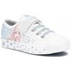 GEOX RESPIRA CIAK FROZEN P/E scarpe bambina sneakers tessuto canvas strappo